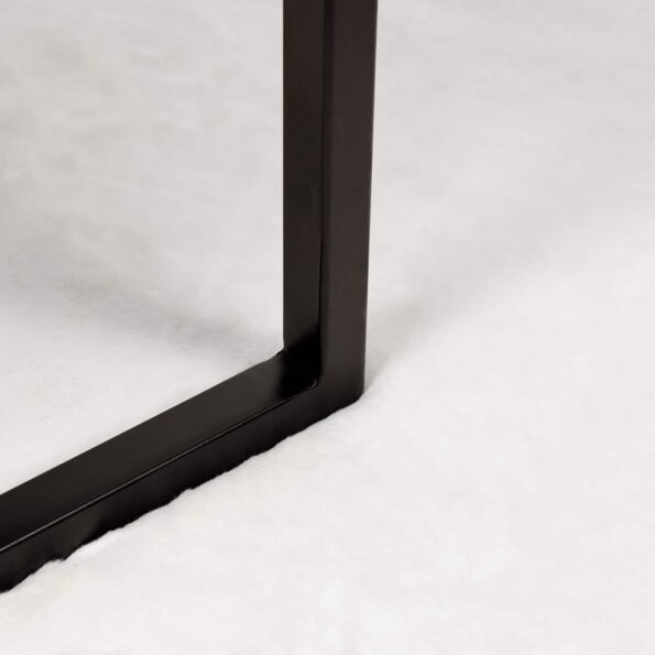 vidaXL Koberec z umelej králikovej kožušiny Biela Ø 200 cm Polyester – Obrázok 6