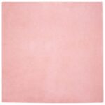 vidaXL Koberec z umelej králikovej kožušiny Ružová 240 x 240 cm – Obrázok 2