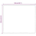 vidaXL Umelý králičí kožušinový pléd Tmavo šedá 130 x 150 cm Polyester – Obrázok 10