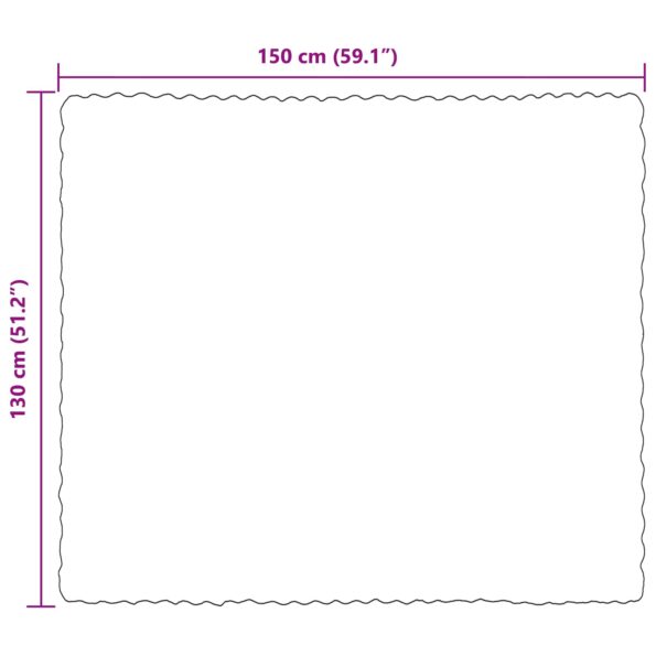 vidaXL Umelý králičí kožušinový pléd Tmavo šedá 130 x 150 cm Polyester – Obrázok 10