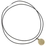 vidaXL Kožená šnúrka Tmavohnedá Ø1 mm x 50 m Koža – Obrázok 4