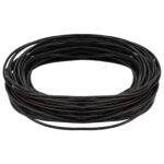 vidaXL Kožená šnúrka Tmavohnedá Ø1,5 mm x 5 m Koža – Obrázok 6