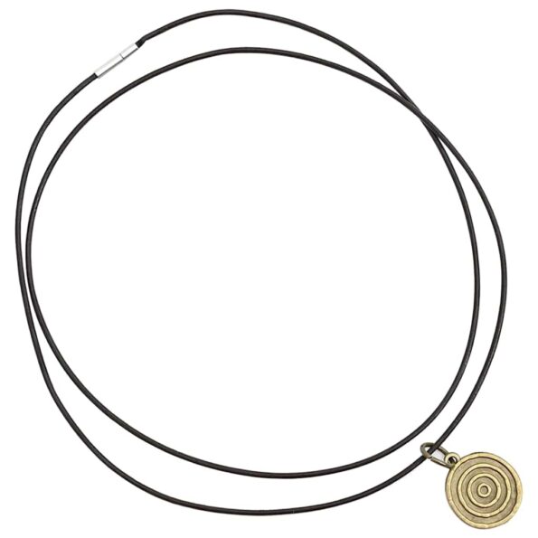 vidaXL Kožená šnúrka Tmavohnedá Ø2 mm x 10 m Koža – Obrázok 4