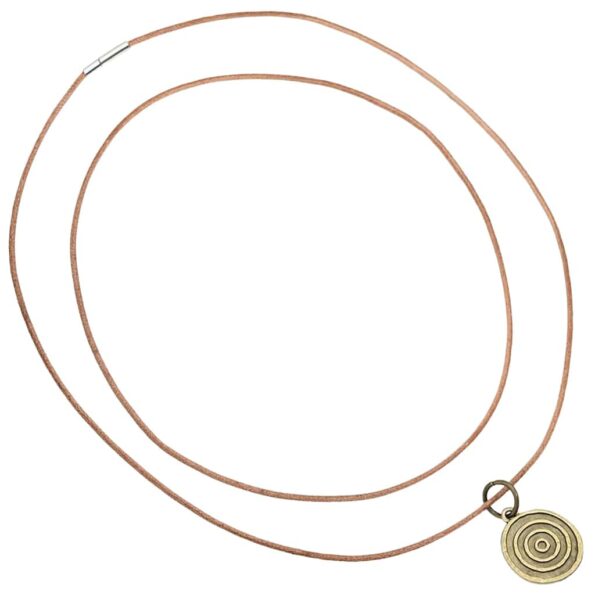 vidaXL Kožená šnúrka Hnedá Ø2 mm x 5 m Koža – Obrázok 4