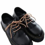 vidaXL Kožená šnúrka Hnedá Ø2,5 mm x 5 m Koža – Obrázok 4