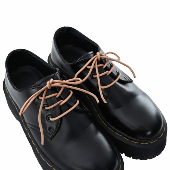 vidaXL Kožená šnúrka Hnedá Ø3 mm x 10 m Koža – Obrázok 4