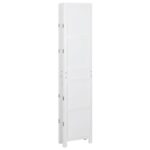 vidaXL Romdivider Panel Biela 212 x 165 cm MDF – Obrázok 4