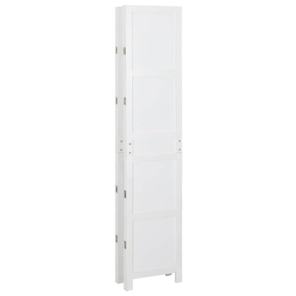 vidaXL Romdivider Panel Biela 212 x 165 cm MDF – Obrázok 4