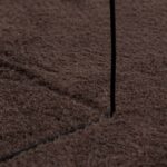 vidaXL Kusové koberce Štvorcový HUARTE Hnedá 120 x 120 cm Polyester – Obrázok 5