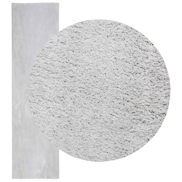 vidaXL Kusové koberce Obdĺžnikový HUARTE Biely 1000 x 80 cm Polyester – Obrázok 3