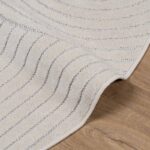 vidaXL Kusové koberce Okrúhly PALMERAS Krémová Ø 200 CM Polyester – Obrázok 4