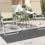 vidaXL Kusové koberce Obdĺžnikový Antracit 150 x 80 cm – Obrázok 3