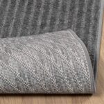 vidaXL Kusové koberce PALMERAS Antracit 120 x 120 cm Polyester – Obrázok 4