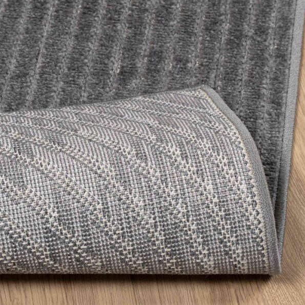 vidaXL Kusové koberce PALMERAS Antracit 120 x 120 cm Polyester – Obrázok 4