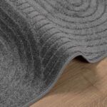 vidaXL Kusové koberce PALMERAS Antracit 200 x 200 cm Polyester – Obrázok 6