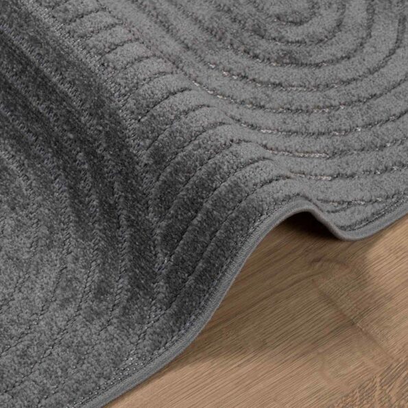 vidaXL Kusové koberce PALMERAS Antracit 200 x 200 cm Polyester – Obrázok 6