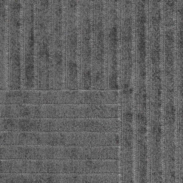 vidaXL Kusové koberce PALMERAS Antracit 240 x 240 cm Polyester – Obrázok 7