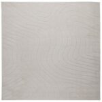 vidaXL Kusové koberce Štvorcový PALMERAS Krémová 200 x 200 cm – Obrázok 2