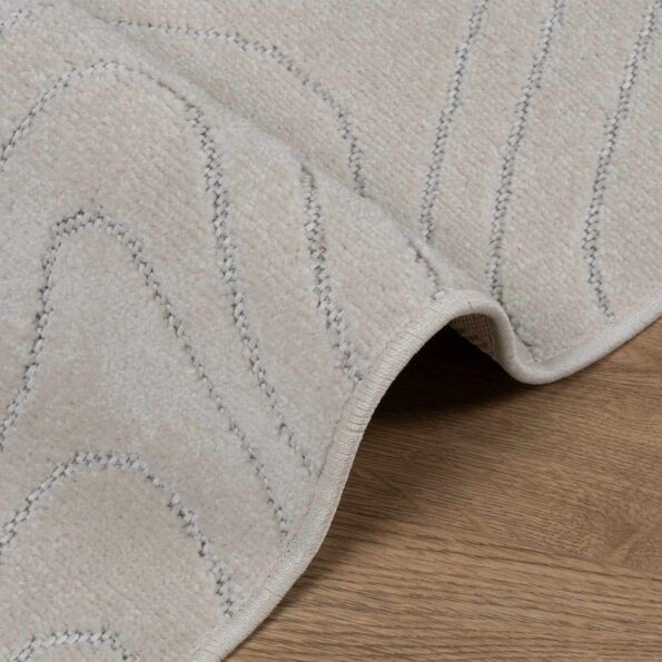 vidaXL Kusové koberce Štvorcový PALMERAS Krémová 200 x 200 cm – Obrázok 5