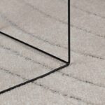 vidaXL Kusové koberce Okrúhly Krémová Ø 200 CM – Obrázok 6