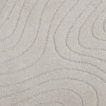 vidaXL Kusové koberce Okrúhly Krémová Ø 200 CM – Obrázok 7