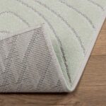 vidaXL Kusové koberce Obdĺžnikový PALMERAS Zelená 80 x 200 cm – Obrázok 4