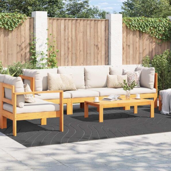 vidaXL Kusové koberce Obdĺžnikový Antracit 340 x 240 cm – Obrázok 3