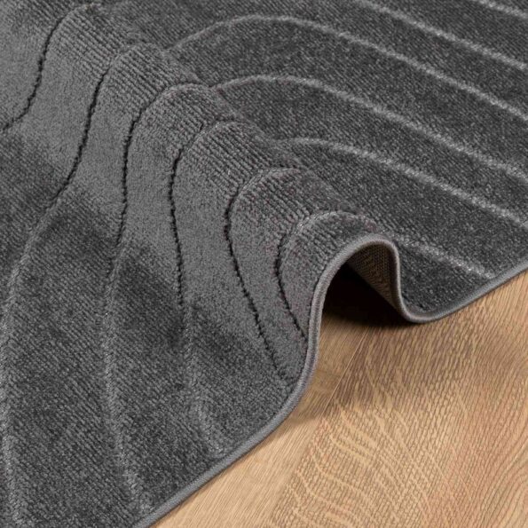 vidaXL Kusové koberce Štvorcový Antracit 120 x 120 cm – Obrázok 5