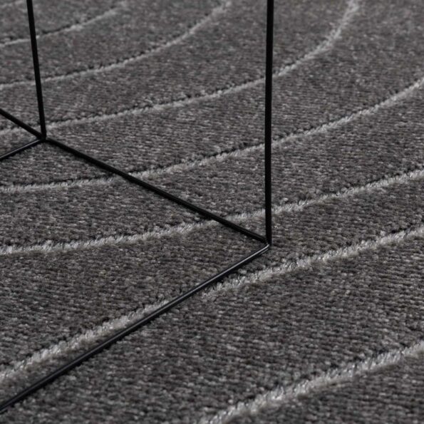 vidaXL Kusové koberce Štvorcový Antracit 200 x 200 cm – Obrázok 6