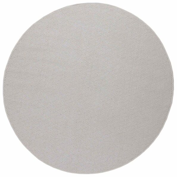vidaXL Kusové koberce Okrúhly LUGO Krémová Ø 200 CM Polyester – Obrázok 2