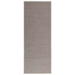 vidaXL Kusové koberce Obdĺžnikový LUGO Sivohnedá 80 x 150 cm Polyester – Obrázok 2