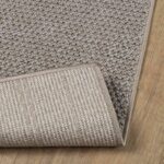 vidaXL Kusové koberce Obdĺžnikový LUGO Sivohnedá 140 x 200 cm – Obrázok 4