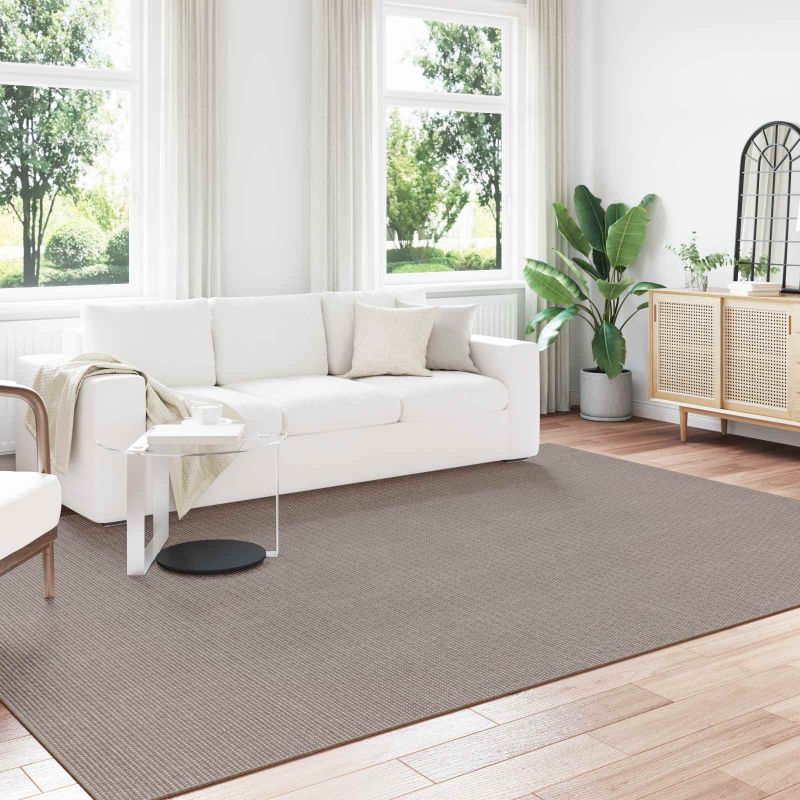 42022692_1.jpg vidaXL Kusové koberce Obdĺžnikový LUGO Sivohnedá 200 x 280 cm – Obrázok 1