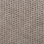 vidaXL Kusové koberce Okrúhly LUGO Sivohnedá Ø 120 CM Polyester – Obrázok 7