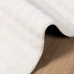 vidaXL Kusové koberce Štvorcový SIROLO Krémová 200 x 200 cm Polyester – Obrázok 5