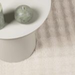 vidaXL Kusové koberce Okrúhly SIROLO Béžová Ø 200 CM Polyester – Obrázok 6