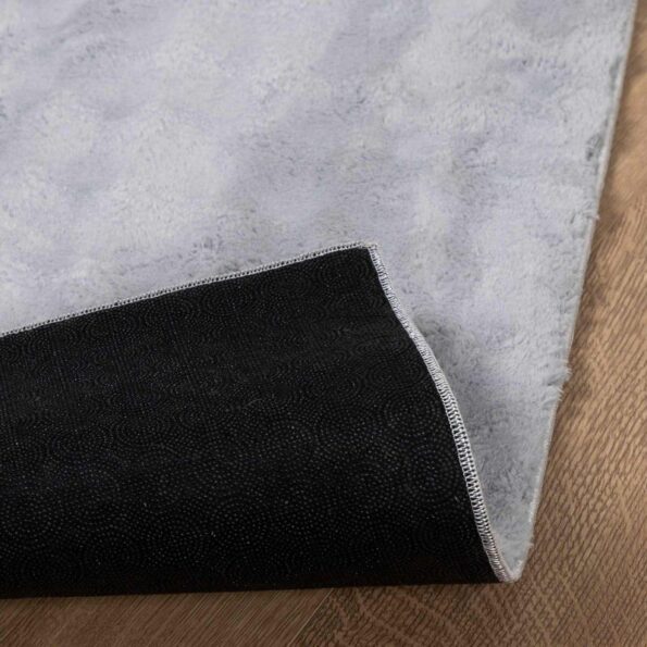 vidaXL Kusové koberce Štvorcový SIROLO Biely 120 x 120 cm Polyester – Obrázok 4