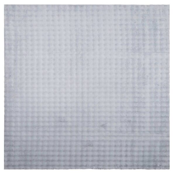 vidaXL Kusové koberce Štvorcový SIROLO Biely 200 x 200 cm Polyester – Obrázok 2