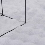 vidaXL Kusové koberce Štvorcový SIROLO Biely 200 x 200 cm Polyester – Obrázok 6