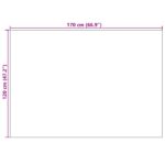 vidaXL Kusové koberce Obdĺžnikový Antracit 170 x 120 cm – Obrázok 8