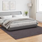 vidaXL Kusové koberce Štvorcový Antracit 240 x 240 cm – Obrázok 3