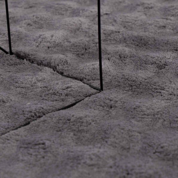 vidaXL Kusové koberce Štvorcový Antracit 240 x 240 cm – Obrázok 6