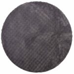 vidaXL Kusové koberce Okrúhly SIROLO Antracit Ø 160 CM Polyester – Obrázok 2