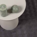 vidaXL Kusové koberce Okrúhly Antracit Ø 200 CM – Obrázok 6