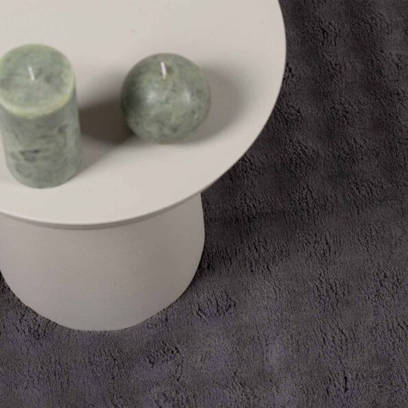 vidaXL Kusové koberce Okrúhly Antracit Ø 200 CM – Obrázok 6