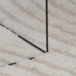 vidaXL Kusové koberce Štvorcový GALATI Krémová 200 x 200 cm Polyester – Obrázok 6