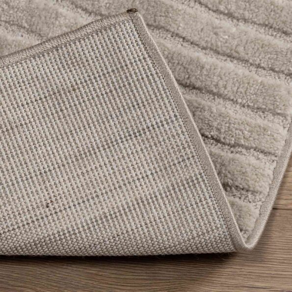 vidaXL Kusové koberce Štvorcový GALATI Béžová 120 x 120 cm Polyester – Obrázok 4