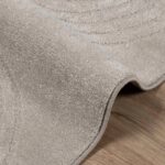 vidaXL Kusové koberce Štvorcový GALATI Béžová 120 x 120 cm Polyester – Obrázok 5