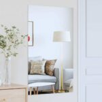 vidaXL Nástenné zrkadlo 100 x 60 cm tvrdené sklo