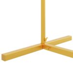 vidaXL Svadobný oblúk Zlatá 100 x 39 x 200 cm Oceľ – Obrázok 7